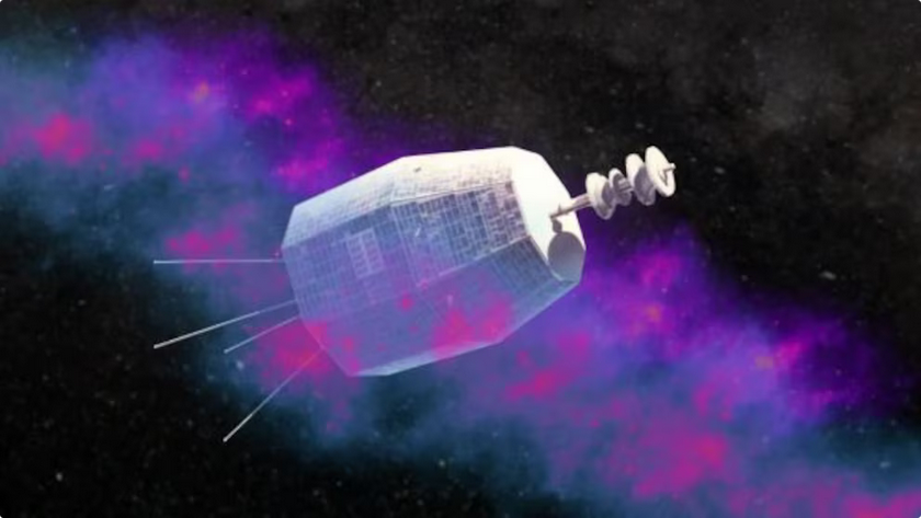 satélite abandonado
