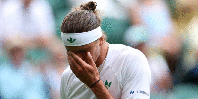 La confesión más dura de Zverev tras su derrota en Wimbledon: “Nunca me había sentido así”