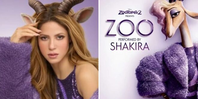Shakira lanza el videoclip de “Zoo” y revive la magia de Zootopia con un nuevo éxito